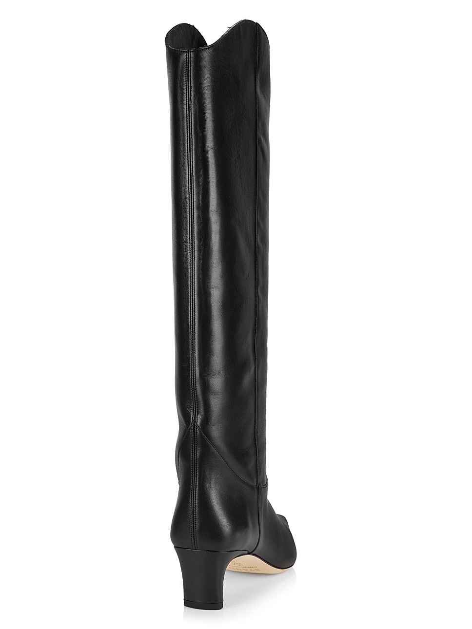 Western Wally 50MM Leather Knee-High Boots | Saks Fifth Avenue