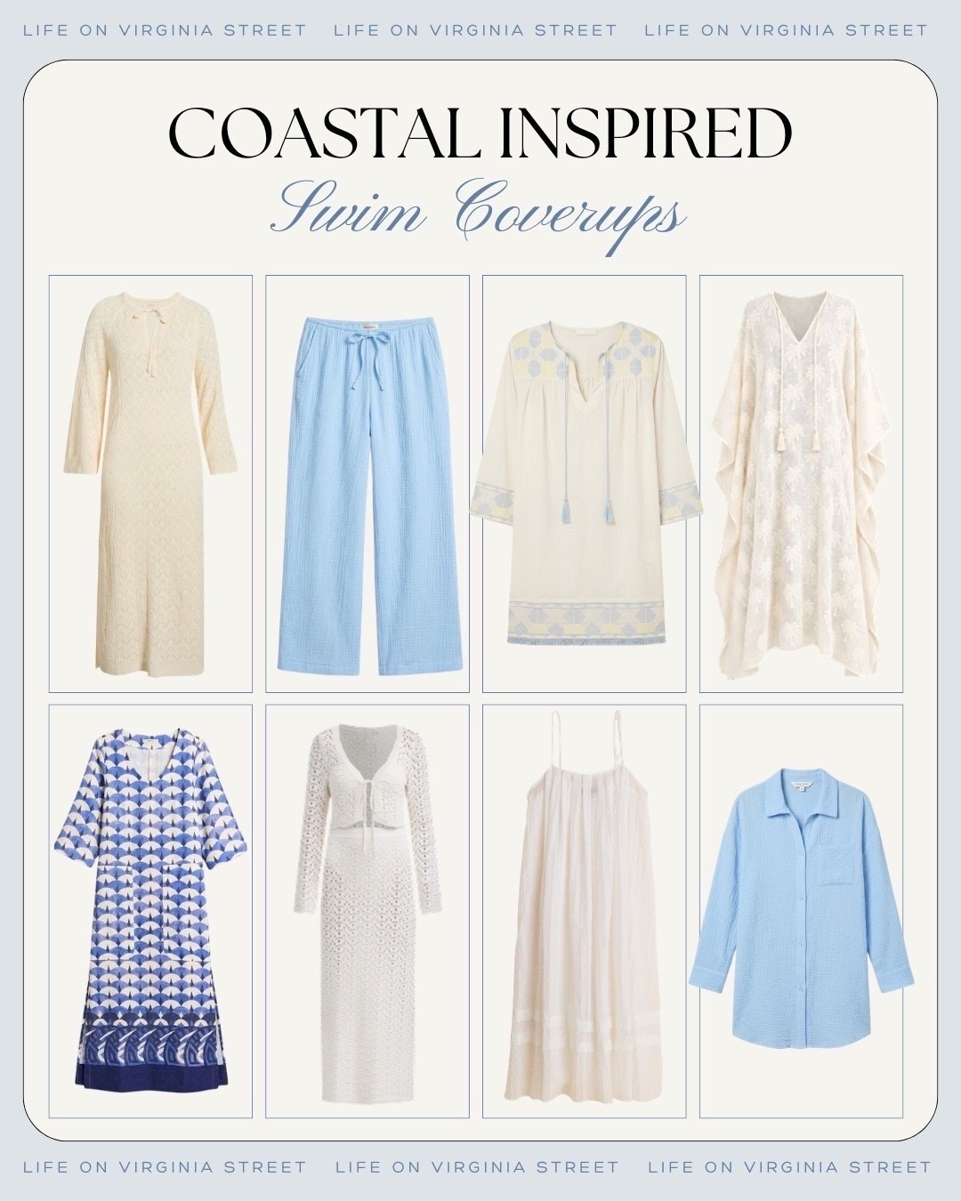 Coastal inspired swim coverups 🙌🏻🙌🏻

#LTKdayinmylife #LTKSwim #LTKTravel
