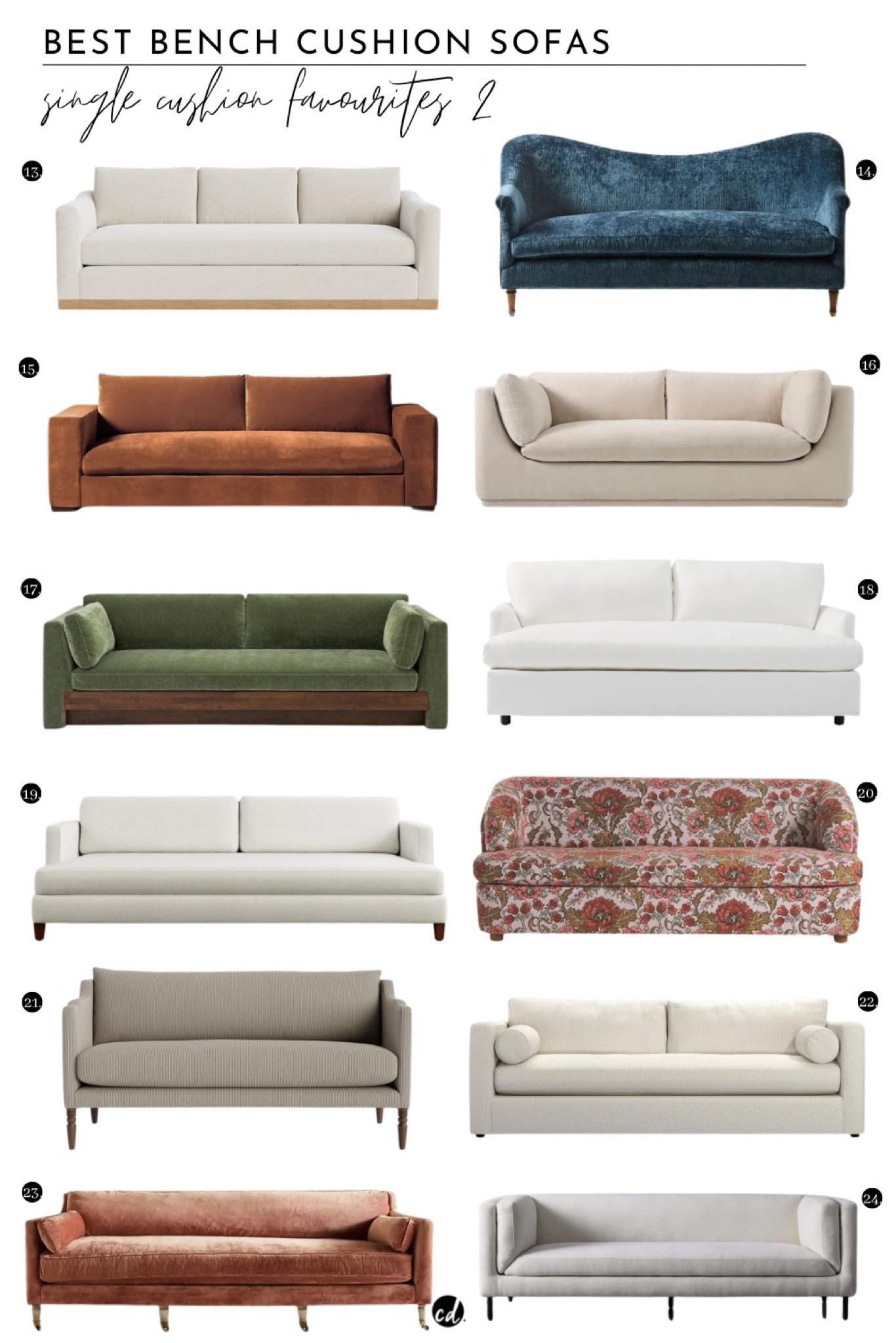 Bench Cushion Sofa Favourites 2 

#LTKHome