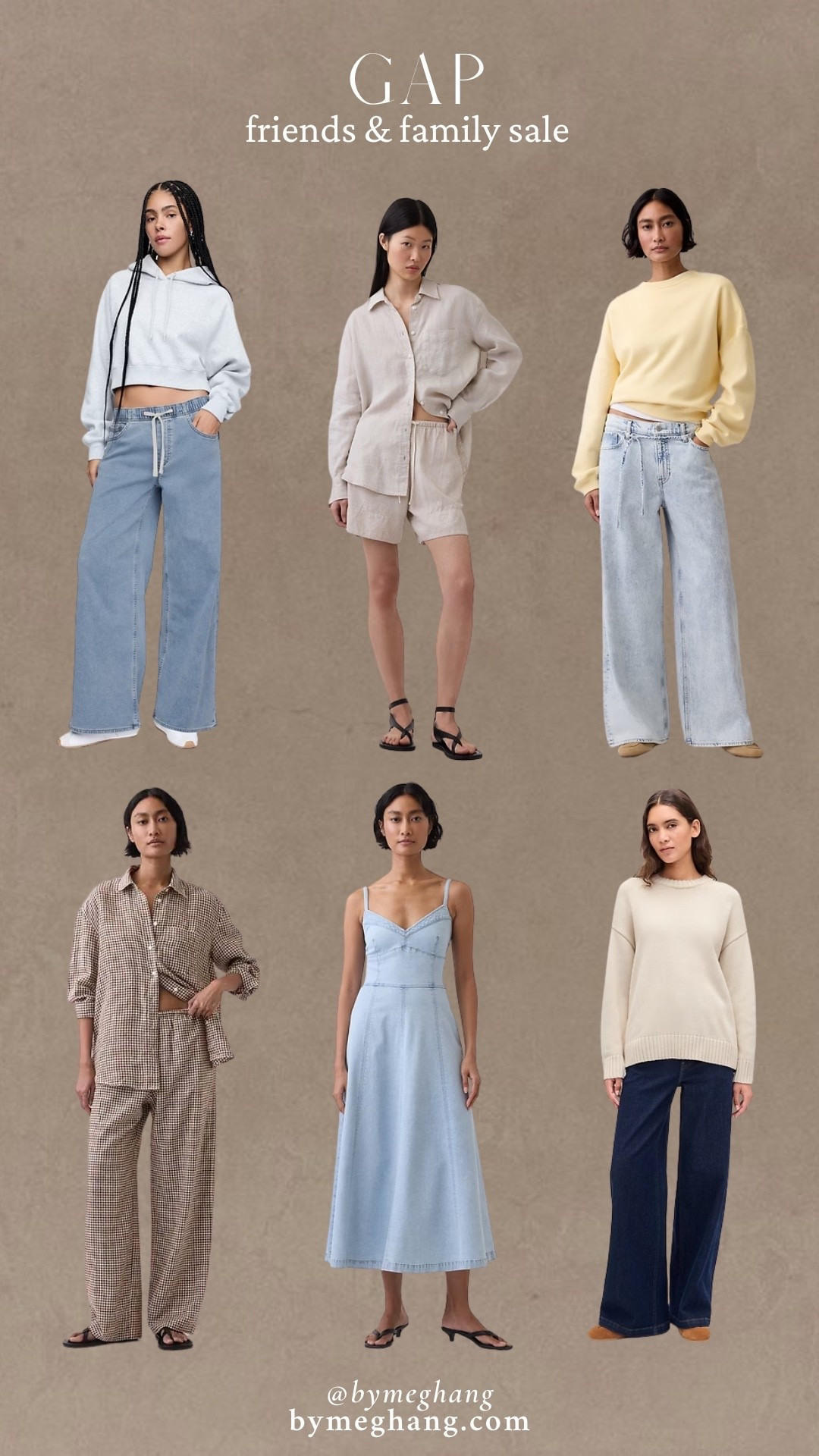 Gap friends and family sale! 40% off site wide! These are my favorite picks! I wear the jeans in the top left and the sweater in the bottom right on repeat!!! 

#LTKSaleAlert