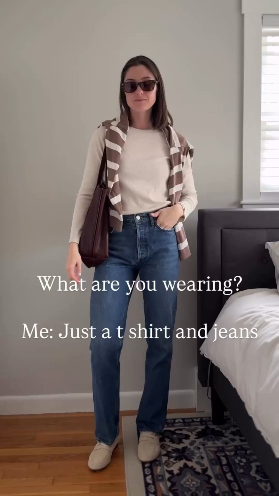 Save these for later 🤍 these are the same jeans and shirt a few different ways! Which one is your favorite?

T shirt and jeans | ootd | outfit of the day | what I wore | same base outfit 

#LTKgrwm #LTKootd