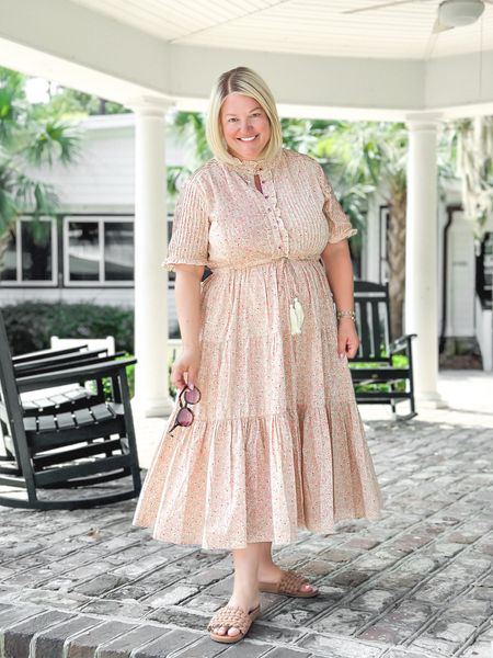 The perfect summer dress for shopping, lunch with the girls, date night, farmers market, or a casual meeting.

#summerstyle #ivycityco #summer #dress #kendrascott #curvy #summerfashion 

#LTKunder100 #LTKstyletip #LTKcurves