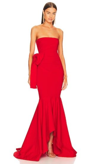 x REVOLVE Anyssa Gown in Red | Revolve Clothing (Global)
