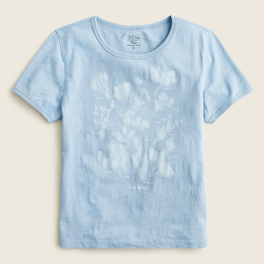 Fitted herb chart T-shirt | J. Crew US