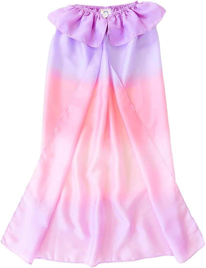 Sarah's Silks - Reversible Silk Cape, 100% Real Silk, 32-Inch Long 2 Layer Soft Silk Cloak, 7-12-... | Amazon (US)