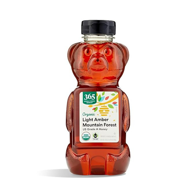 365 by Whole Foods Market Organic Light Amber Wildflower Honey, 12 oz | Amazon (US)