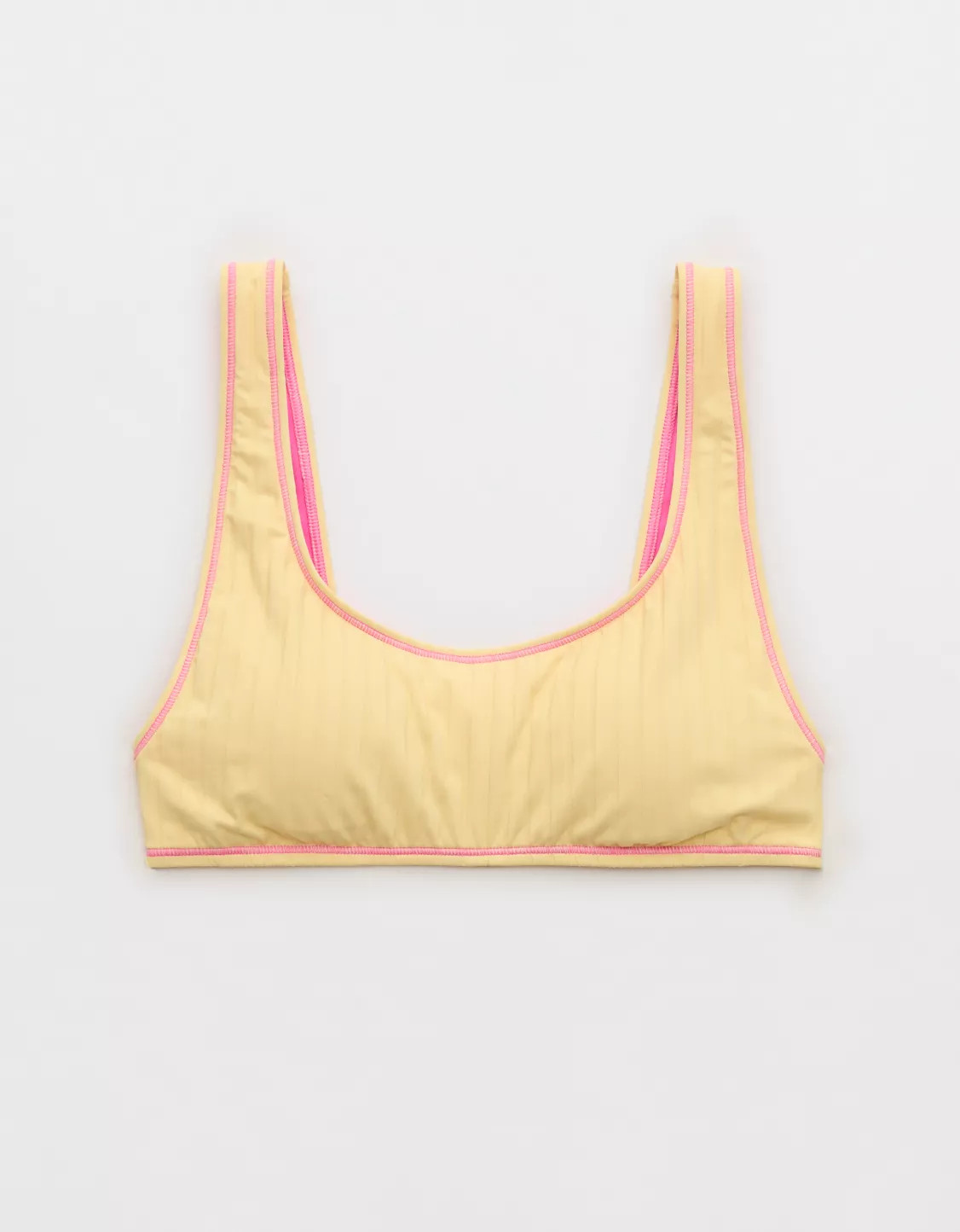 Aerie Low Scoop Ribbed Bikini Top | Aerie