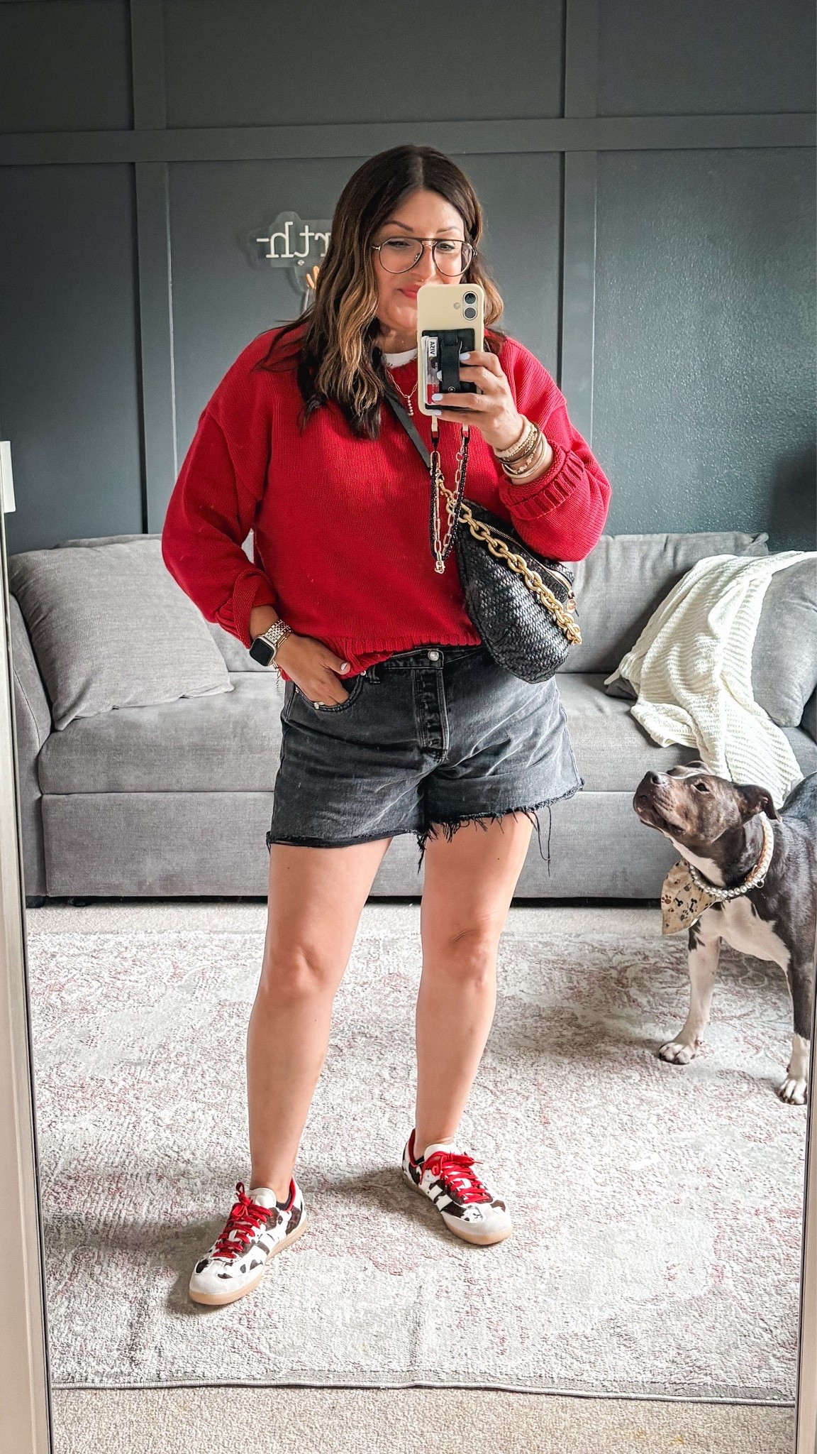 GAP sweater - L
Madewell shorts - 32
Adidas Sambas
Clare V crossbody
@onequince @Madewell @Noonday Collection

#LTKOver40 #LTKSaleAlert #LTKMidsize