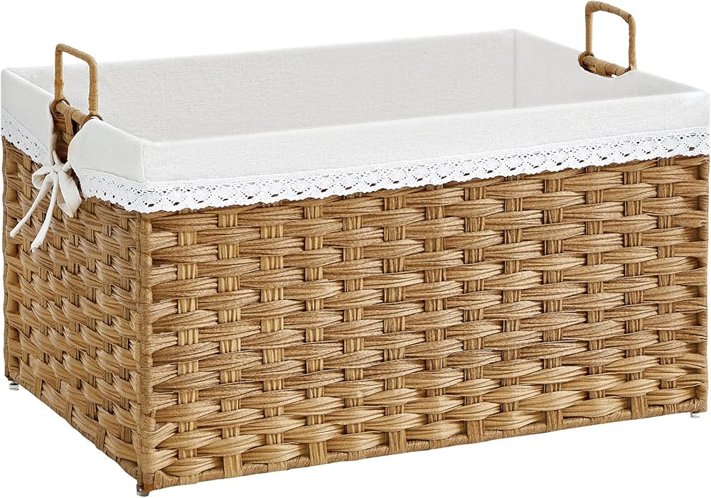 SONGMICS Laundry Basket, Laundry Hamper with 2 Removable Liner Bags & 3 Mesh Laundry Bags, 75L Sturd | Amazon (US)