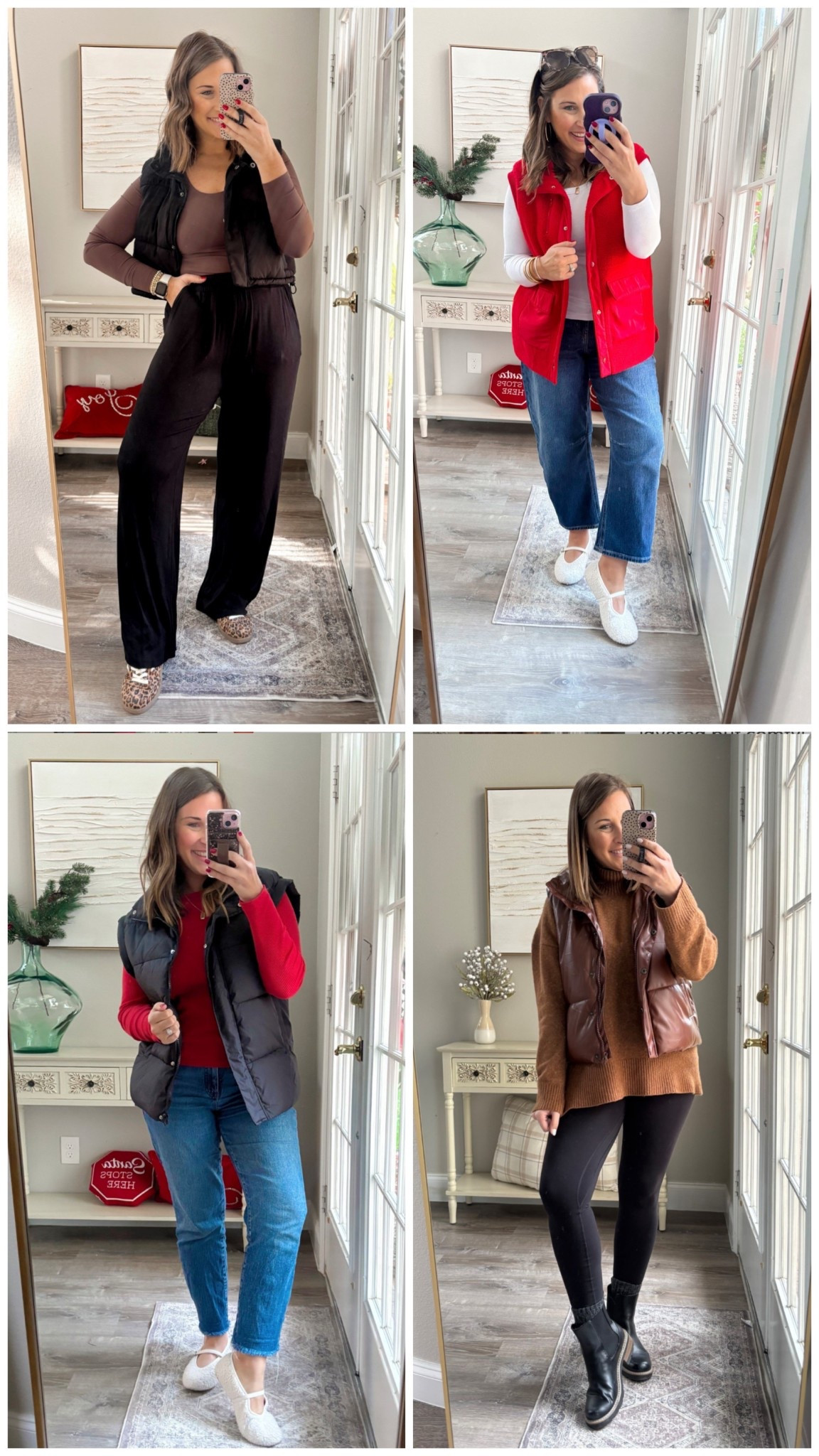 Love a good vest! Provides shape & structure but still comfy! 

TTS- medium 

#LTKootd #LTKMidsize #LTKmomlife