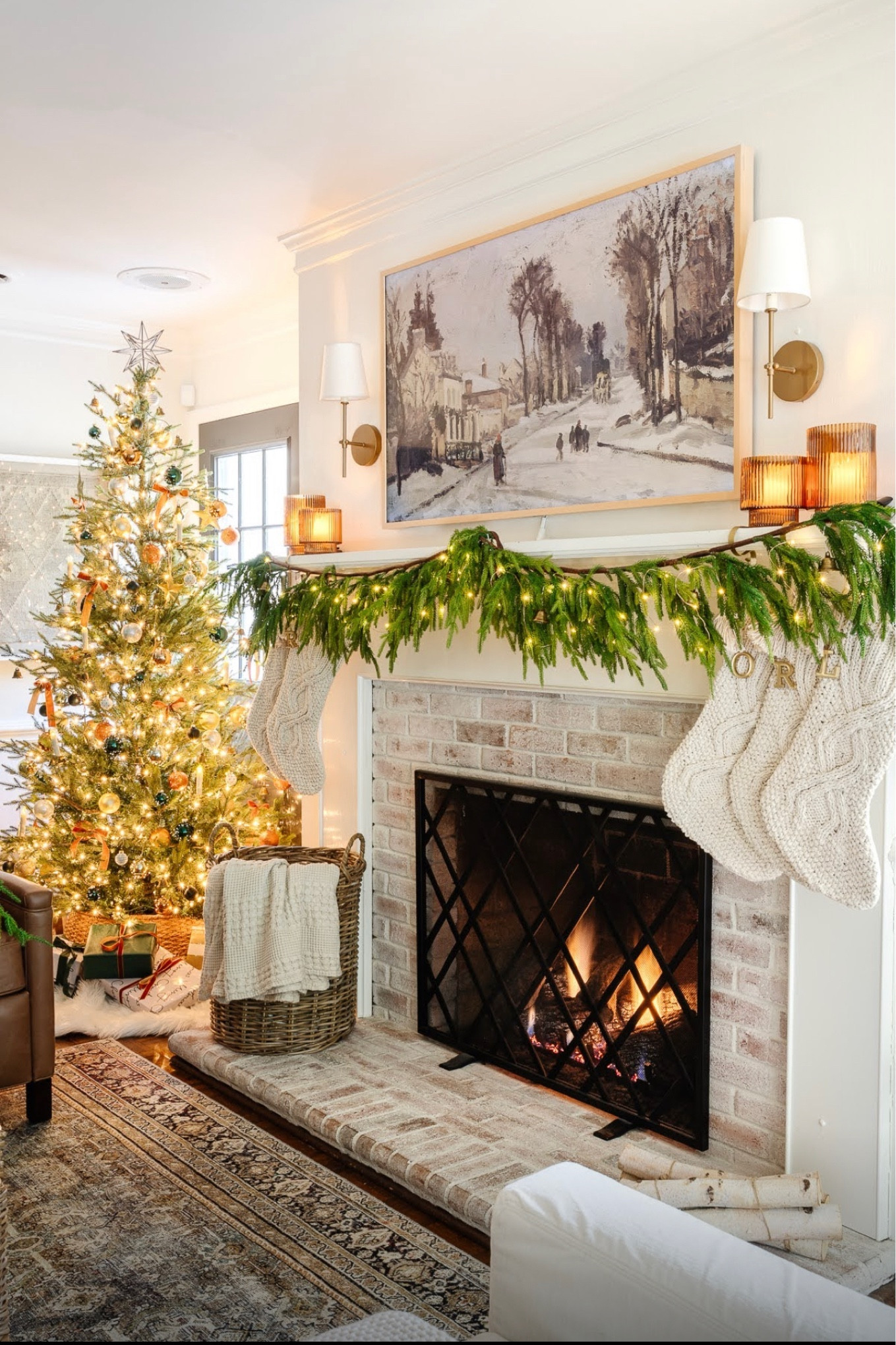 Identical garland as Afloral but for less! Last year, both garlands sold out by October, so buy now! Plus, it’s on sale! 


Real touch Norfolk pine garland , mantle, Christmas, popular, viral

#LTKHoliday #LTKsalealert #LTKhome