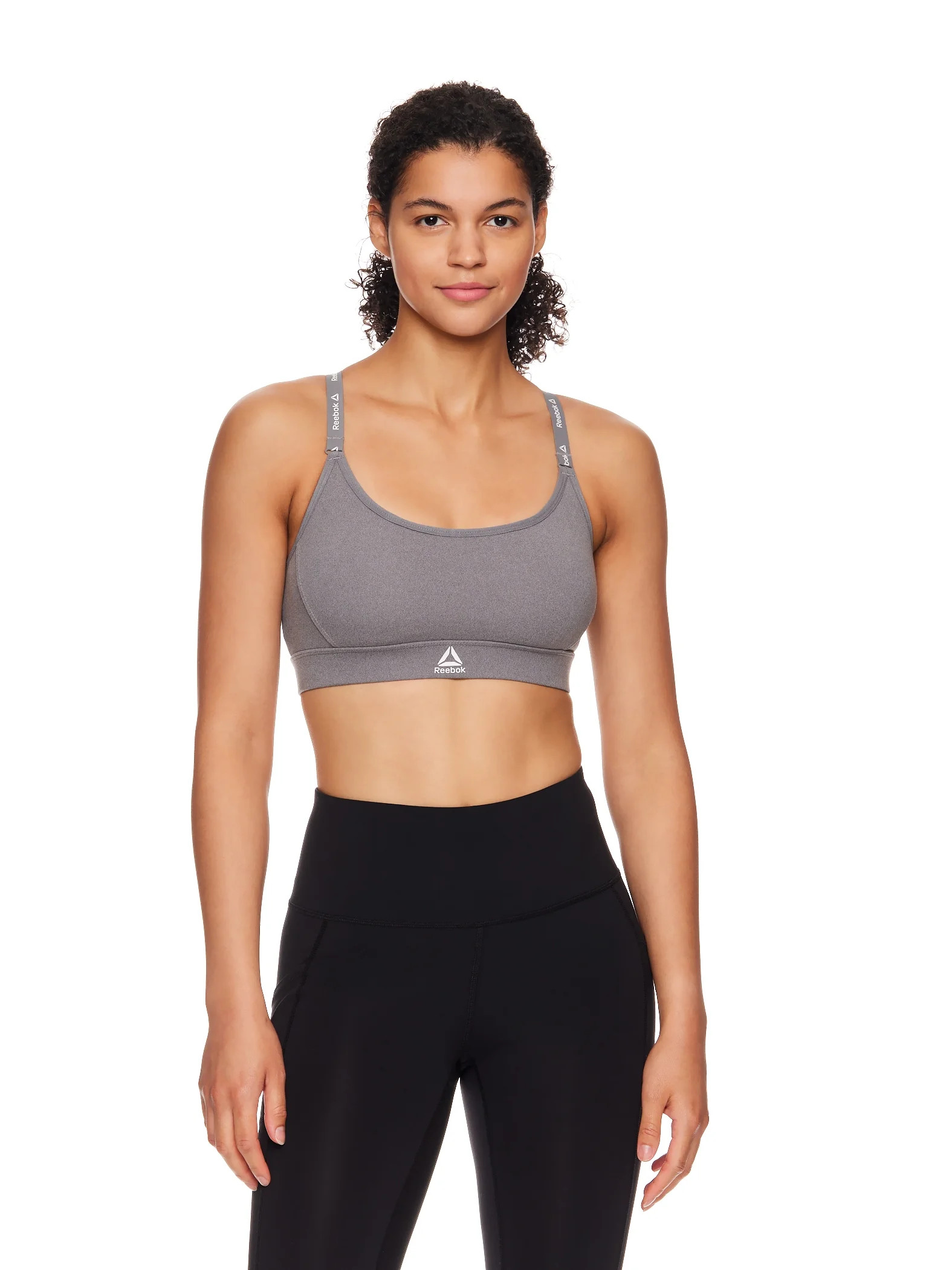 Reebok Women's Low Impact Favorite Bra with Removable Cups, Sizes XS-XXXL | Walmart (US)