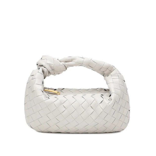 Tiffany & Fred Woven Sheepskin Knot Pouch Bag | Shop Simon