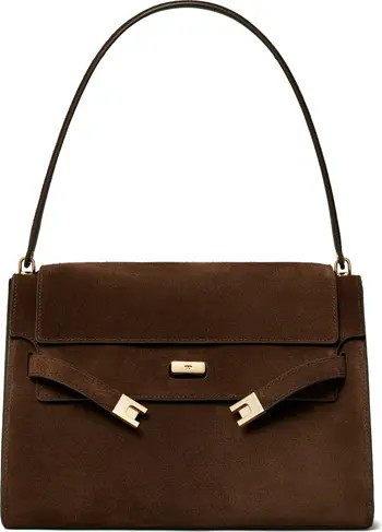 Large Lee Radziwill Suede Shoulder Bag | Nordstrom
