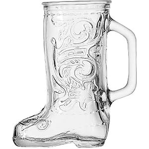 Anchor Hocking Glass Cowboy Boot Mug | Amazon (US)
