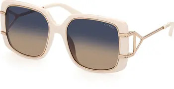 57mm Gradient Lens Square Sunglasses | Nordstrom