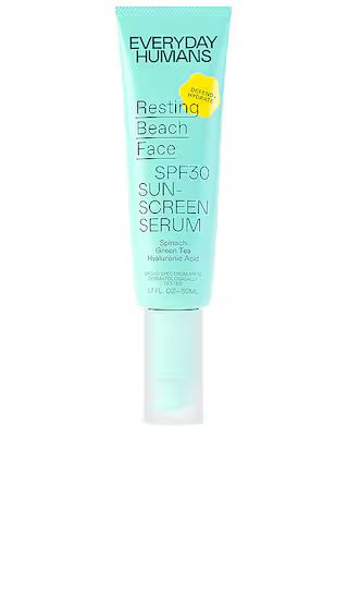 Everyday Humans Resting Beach Face SPF 30 Sunscreen Serum in Beauty: NA. | Revolve Clothing (Global)