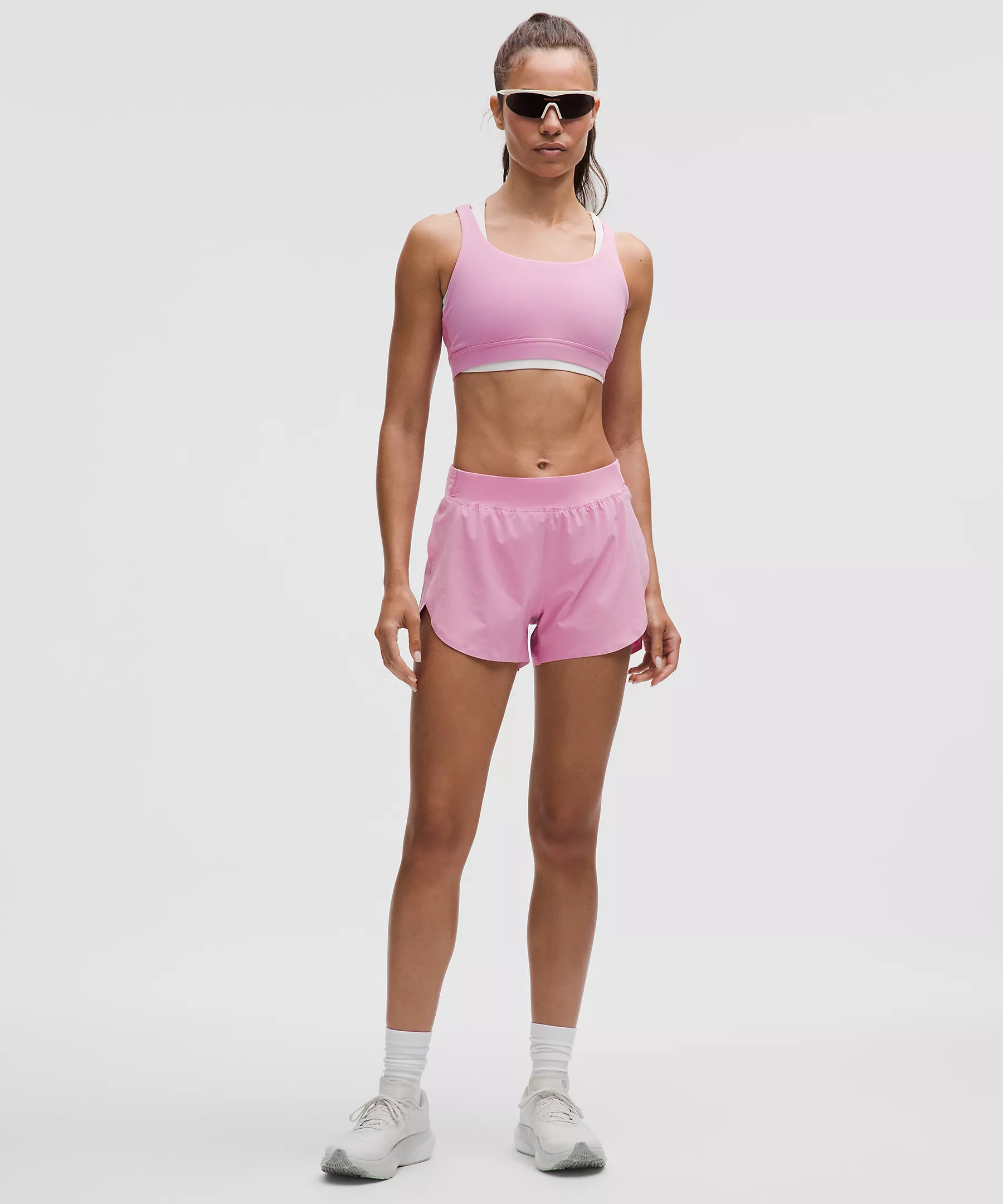 Fast and Free High-Rise Classic-Fit Split Short 3" | Lululemon (US)