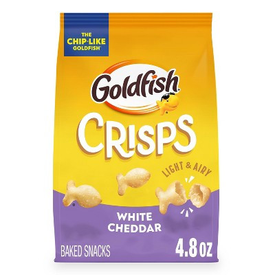 Goldfish White Cheddar Crisps - 4.8oz | Target