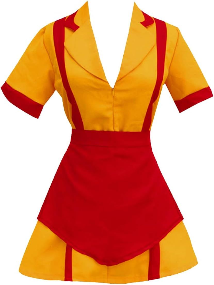 GOLDSTITCH Women Waitress Uniform Cosplay Fancy Dress Party Costume | Amazon (US)