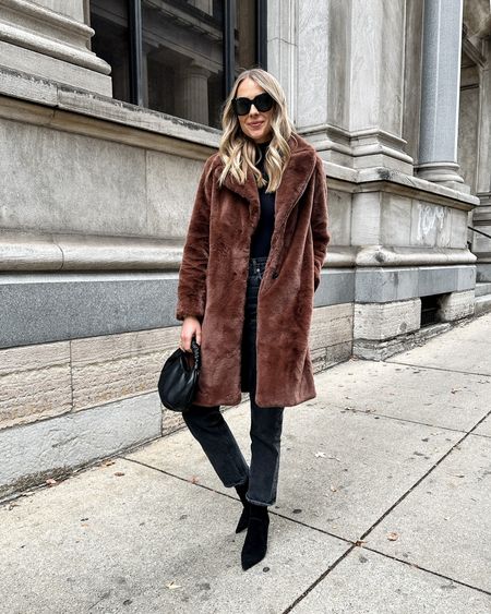Fashion Jackson, faux for coat, Amazon fashion, Amazon the drop, fall outfit, winter outfit, booties 

#LTKstyletip #LTKsalealert #LTKunder100