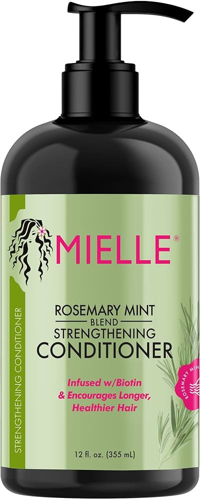 Mielle Organics Rosemary Mint Strengthening Conditioner with Biotin, 12 Ounce | Amazon (US)