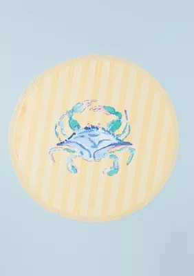 Crown & Ivy™ Sewing Down South x Crown & Ivy™ Seabrook 60" Round Beach Towel | Belk