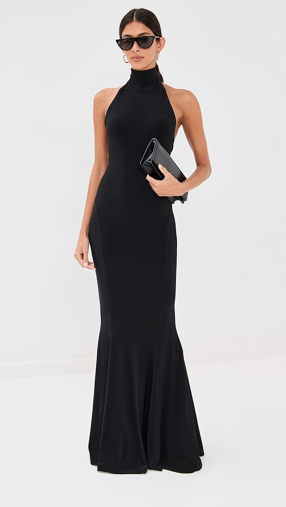 Halter Fishtail Gown | Shopbop