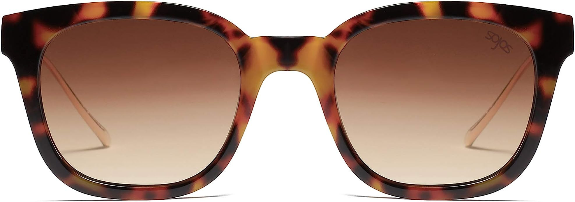 SOJOS Classic Square Polarized Sunglasses Womens Mens Retro Trendy Shades UV400 Sunnies SJ2050 | Amazon (US)