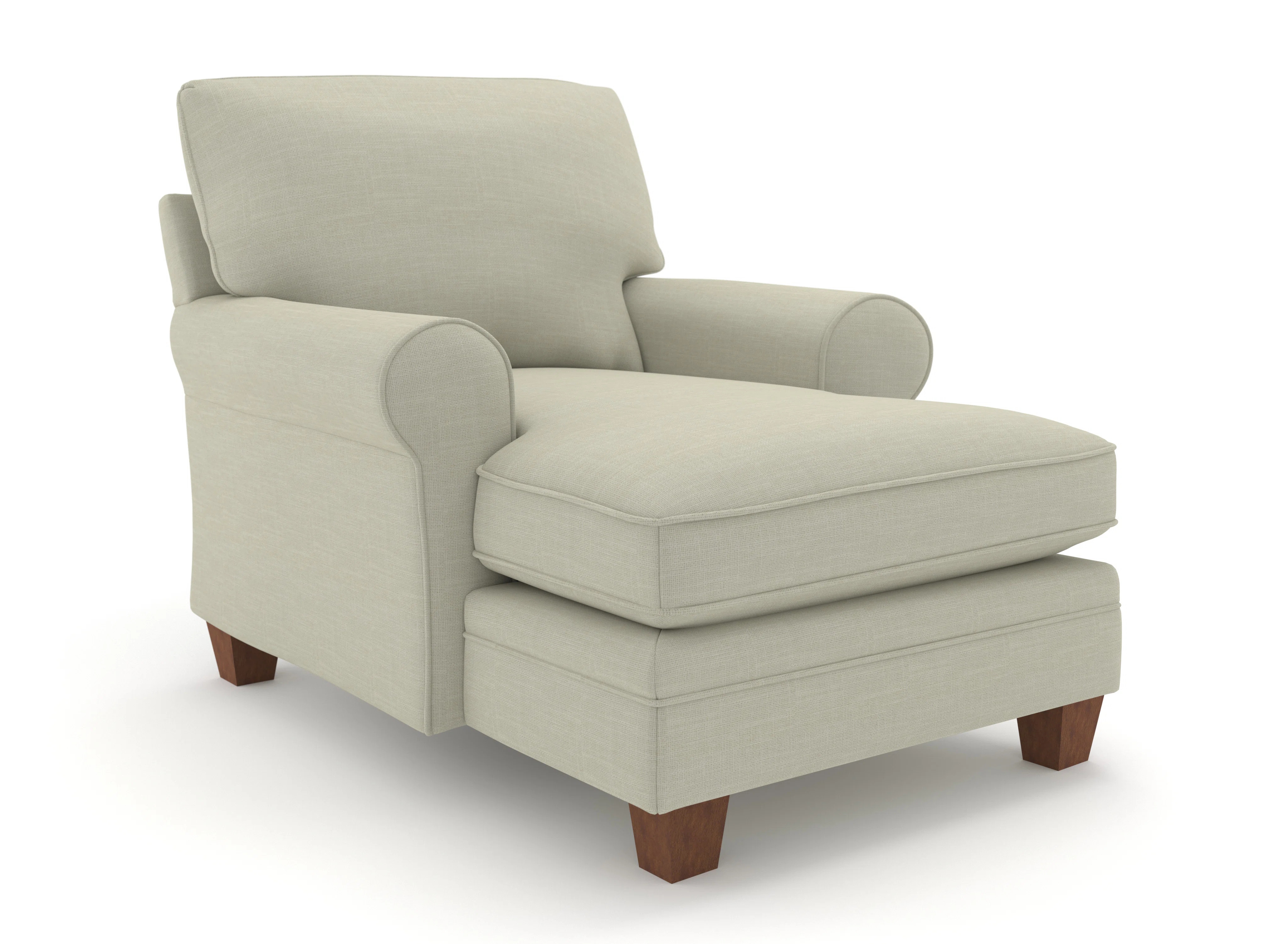 Capriccio Round Arms Chaise Lounge | Birch Lane