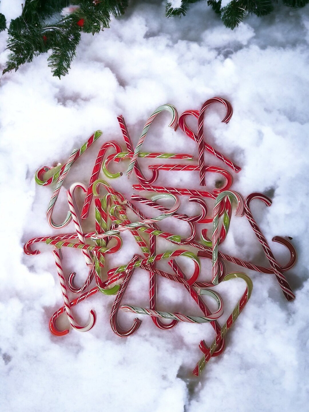 Tiny 2 inch Candy Canes!! 96 COE | Etsy (US)