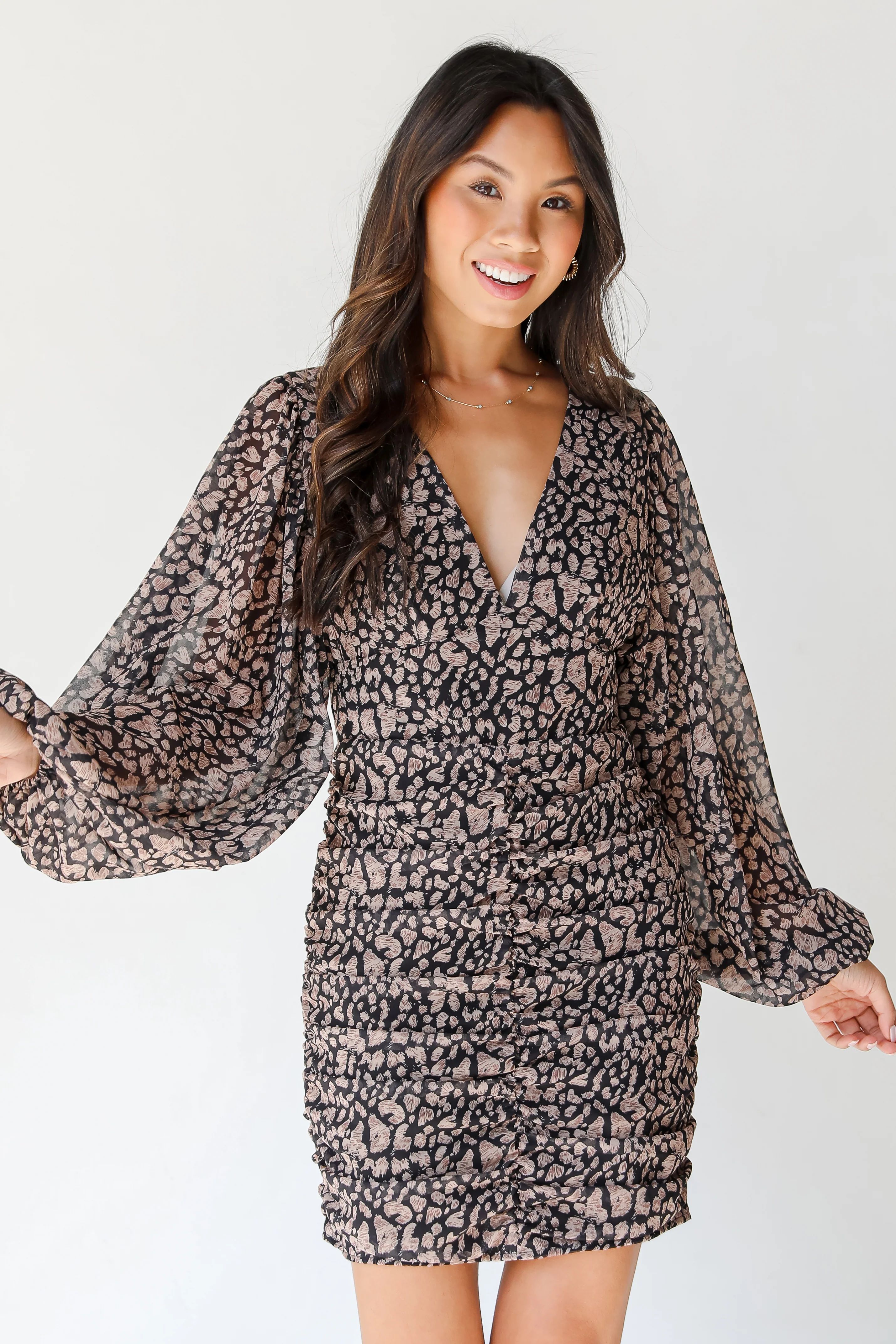 Wild Night Out Leopard Mini Dress | Dress Up