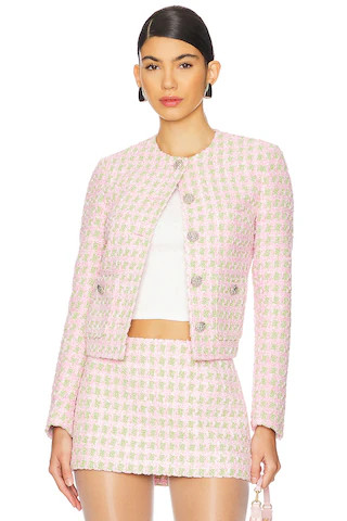 GUIZIO Wren Jacket in Pink Multi from Revolve.com | Revolve Clothing (Global)