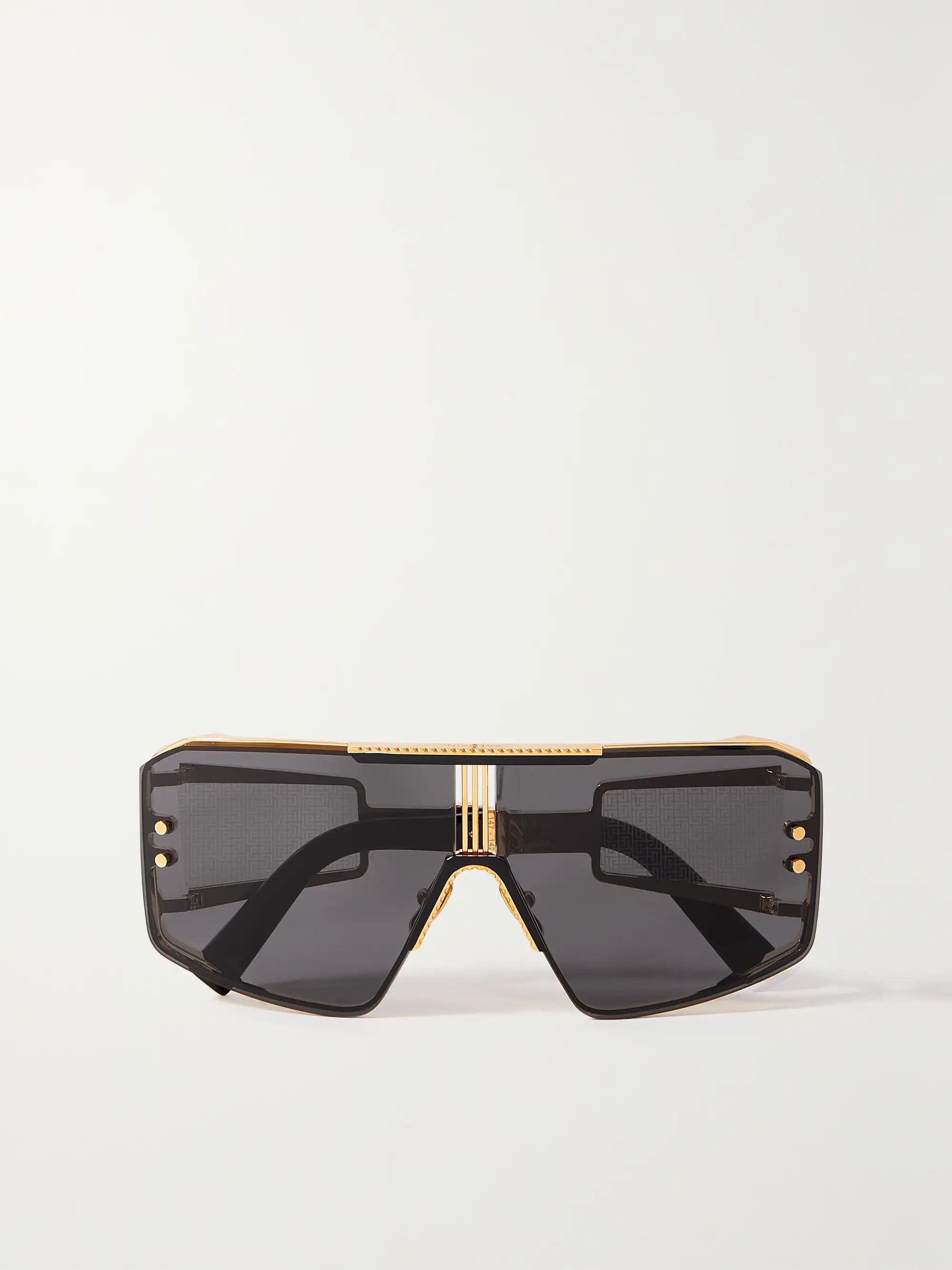 Le Masque oversized D-frame acetate and gold-tone sunglasses | NET-A-PORTER (US)