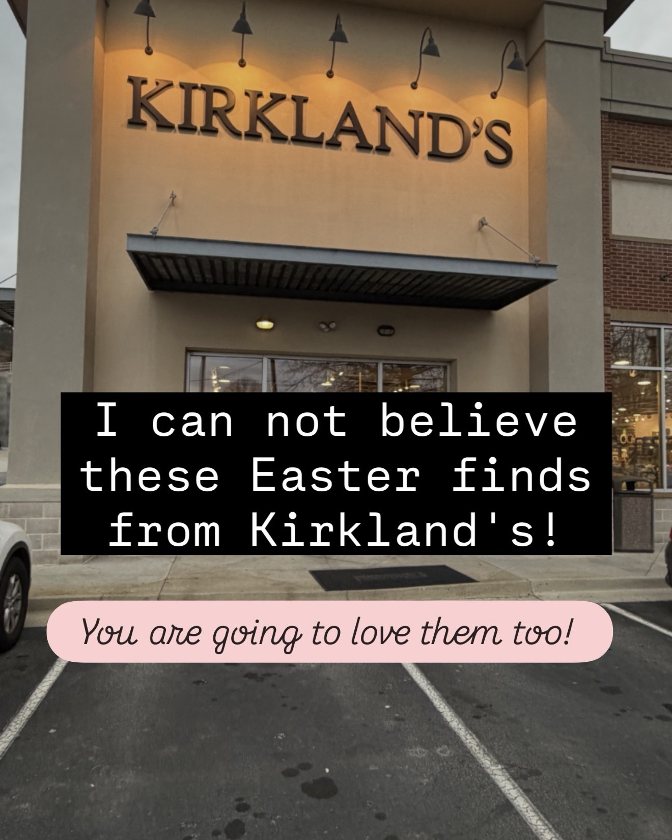 🚨 STOP THE SCROLL — Kirkland’s dropped their Easter section, and it is SO GOOD. 🚨 I popped in just to peek and walked out fully obsessed. All the cute bunnies, the cutest door hangers, cozy pillows, sweet little kitchen finds, and gifts that feel festive without being over the top. 💘 Comment BUNNY, and I’ll send you all the details! And here’s the part you don’t want to miss 👉 many of these are already up to 25% off 👏🏼 Yes please. 👏🏼 If you love seasonal décor that’s affordable, fun, and easy to style, this is your sign to go check Kirkland’s ASAP before it’s gone. Trust me… these goodies won’t last long. @Kirkland's 

#LTKHome