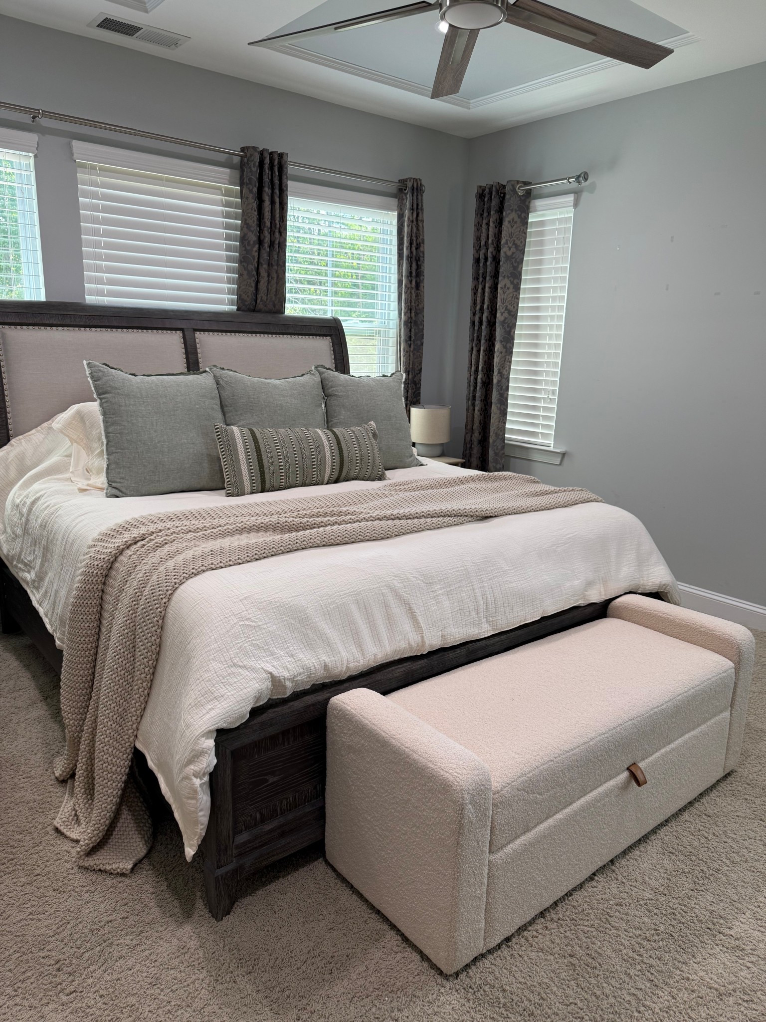 New Walmart bedding and amazon target throw pillows the bench is on sale right now my bed frame is rooms to go 

#LTKSaleAlert #LTKHome #LTKSummerEdit
