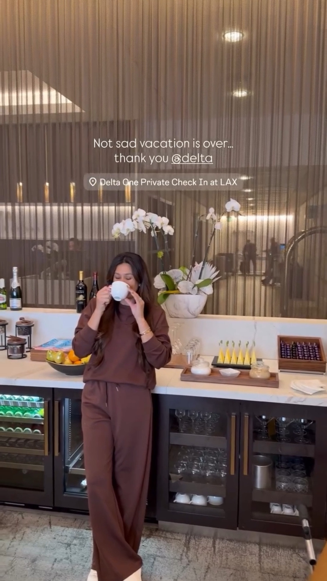 Not sad vacation is over… thank you @delta