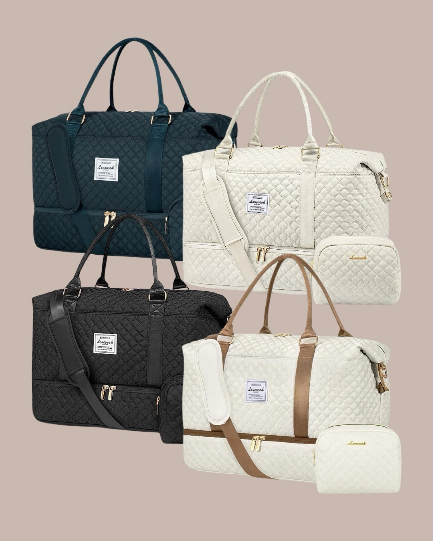 Amazon quilted weekender / overnight bag 

#LTKtravel #LTKfindsunder50