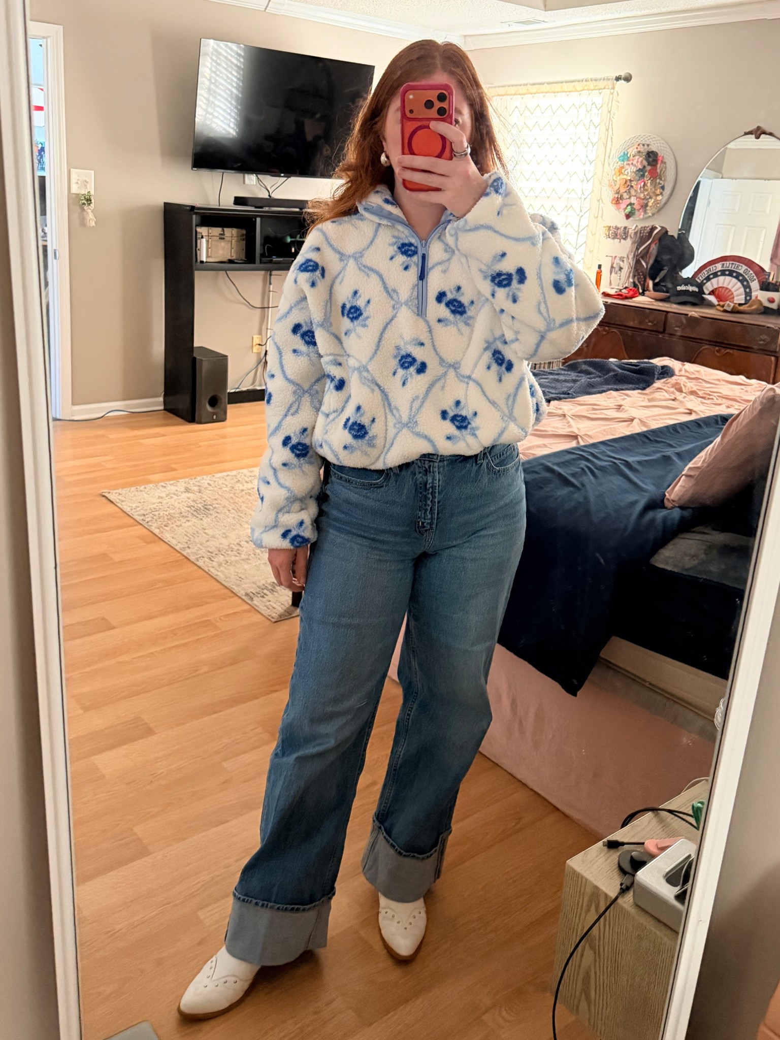 It’s colder than a witch’s titty out there and this half zip is super warm and cute. Oh and it’s on a super sale  

#LTKootd #LTKWorkwear #LTKmomlife