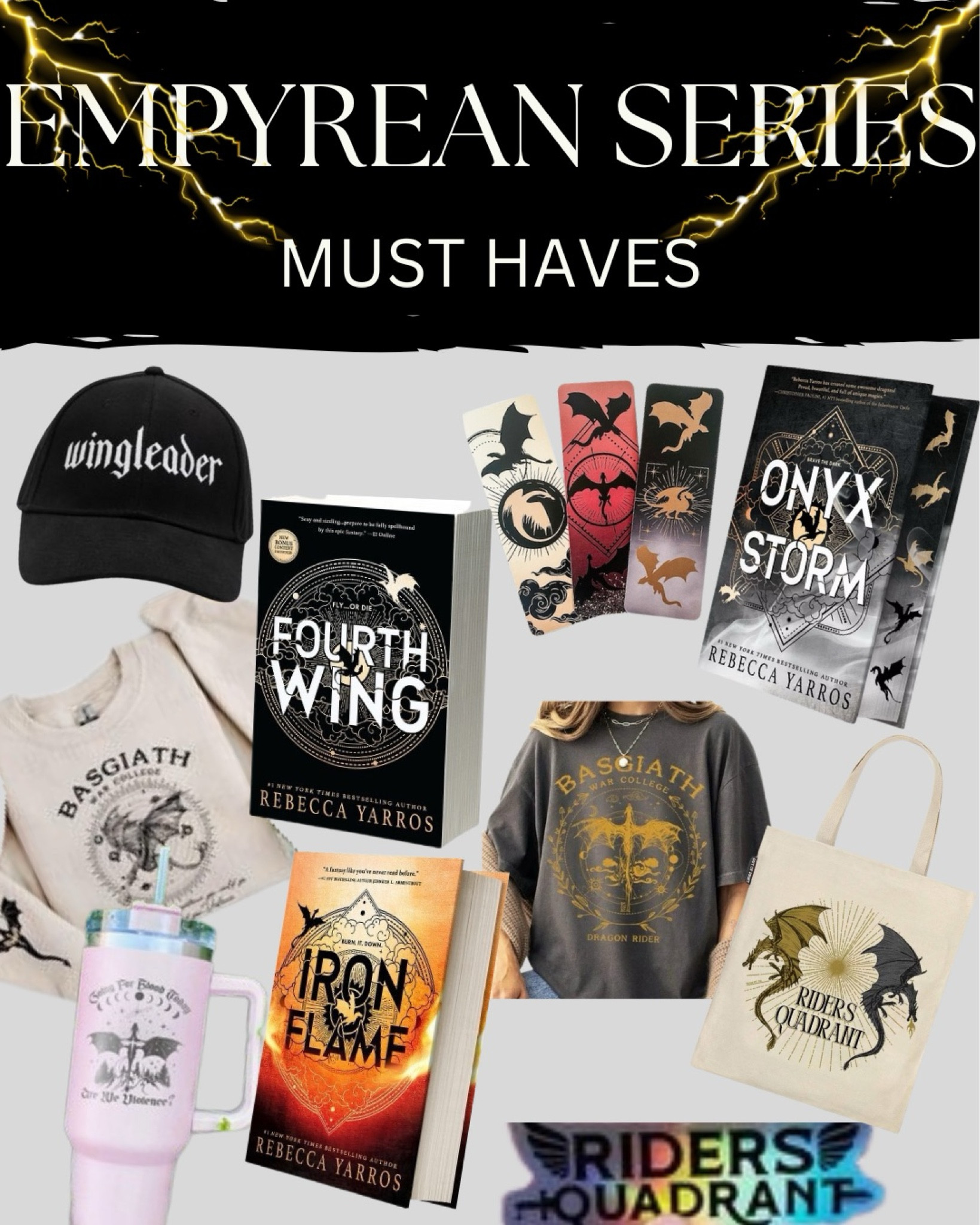 Have you read the Empyrean Series yet?! It’s a must read!!

#LTKGiftGuide #LTKFindsUnder50 #LTKU