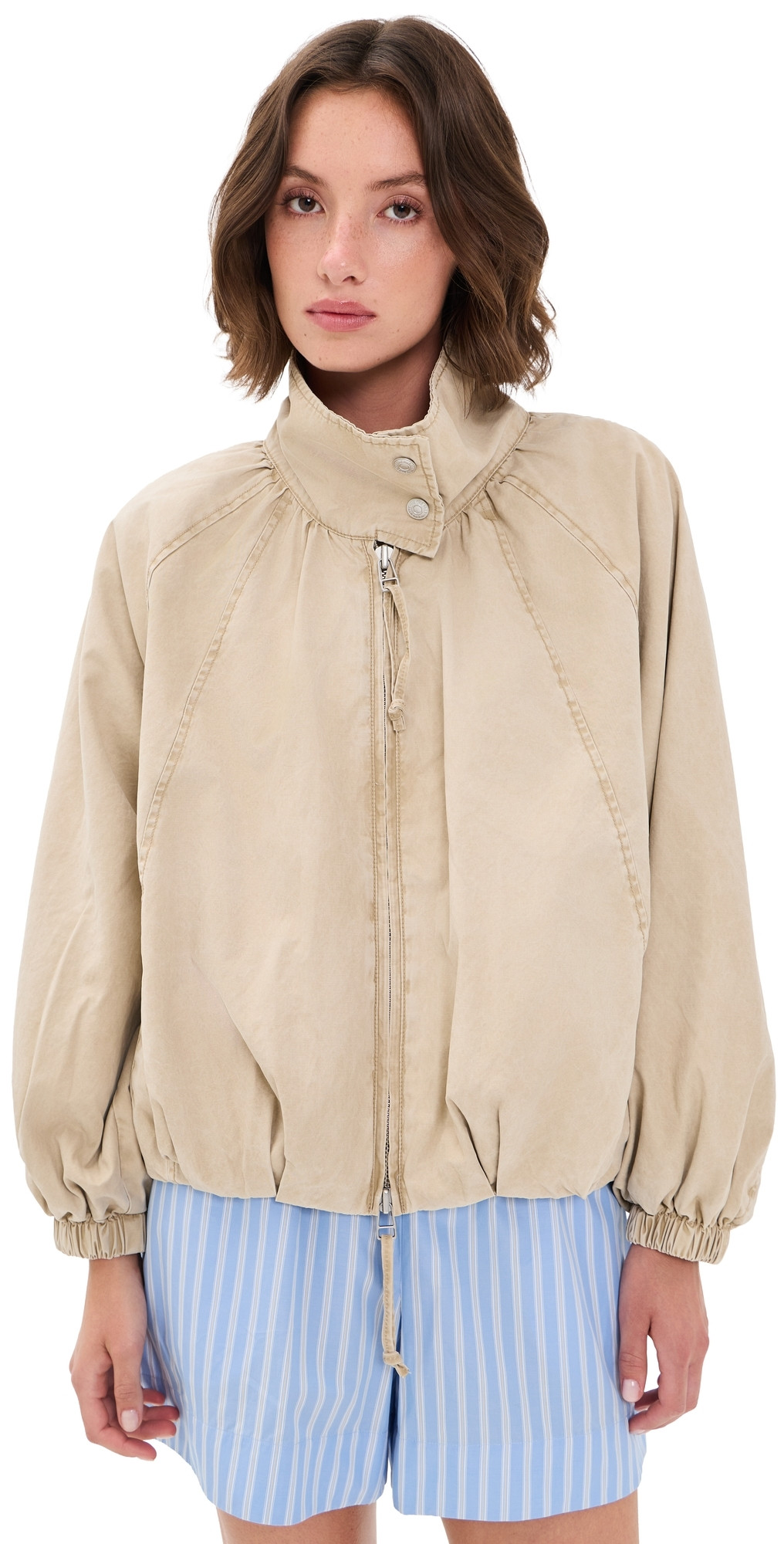 Free People Chelsea Jacket Oatmeal S | Shopbop