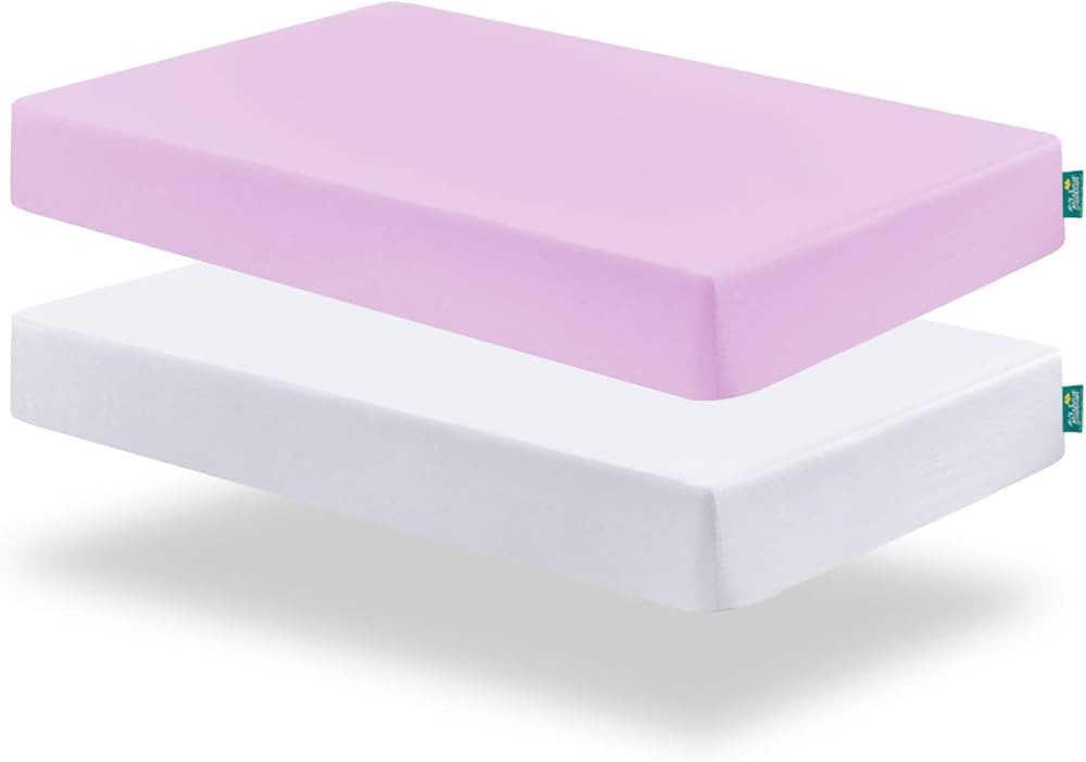 Biloban Pack and Play Sheets Fitted, 2 Pack Pack and Play Sheet Fits for Graco Pack n Play Mattre... | Amazon (US)