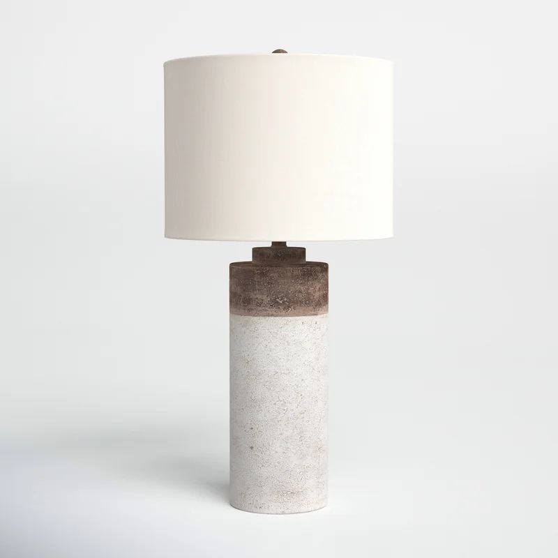 Pennsport 30" White/Beige Table Lamp | Wayfair North America