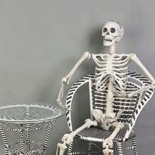 pc Halloween Skull Skeleton Poseable Human Full Life Size Bone LED Eye Party Decor Way to Celebrate | SHEIN