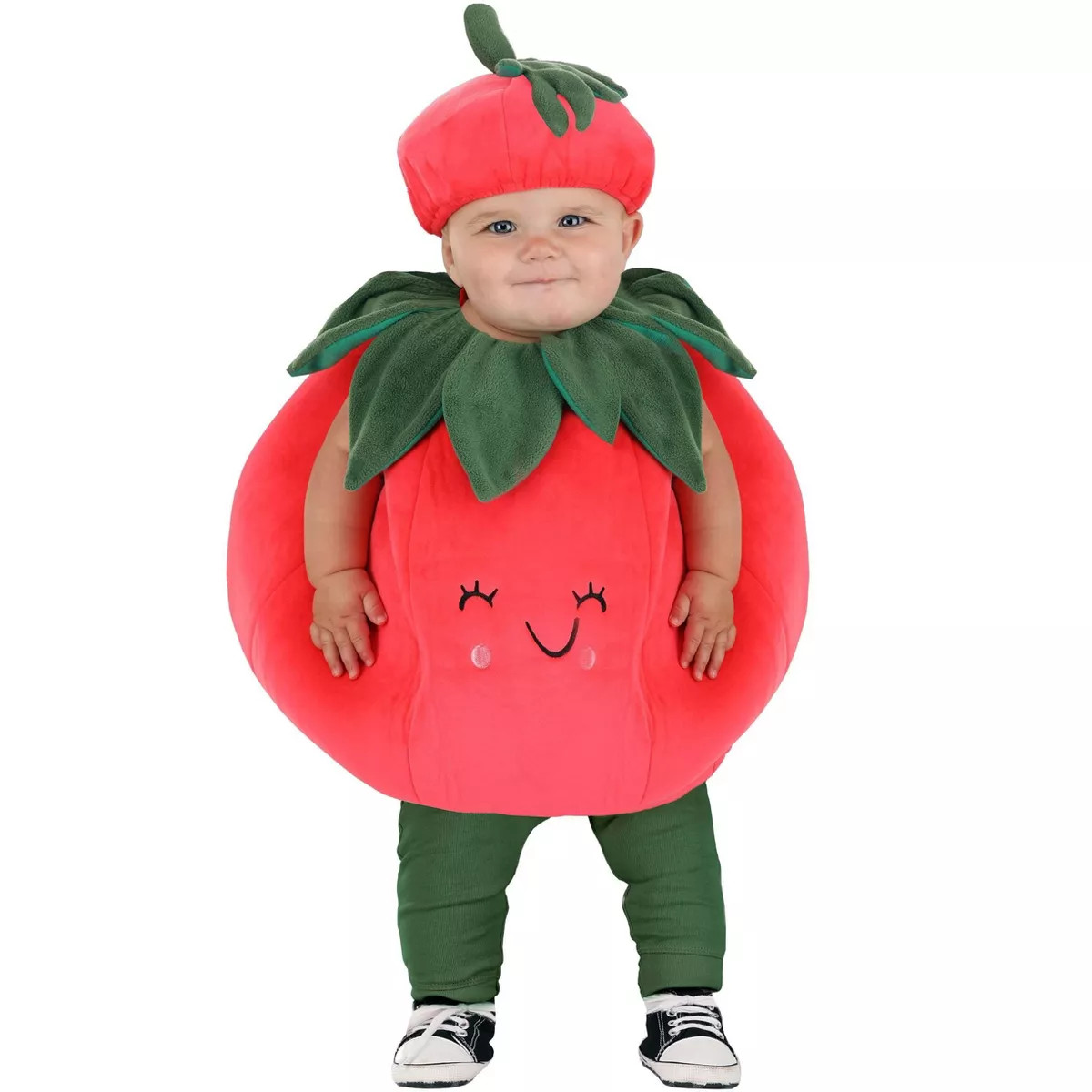 HalloweenCostumes.com 12/18mo   Tiny Tomato Infant Costume | Cute Baby Costumes, Green/Red | Target
