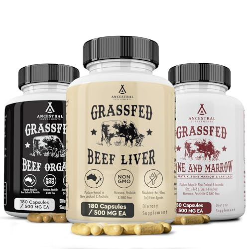 Ancestral Supplements Beef Organs and Stack Variation (Organs Starter Pack) | Amazon (US)