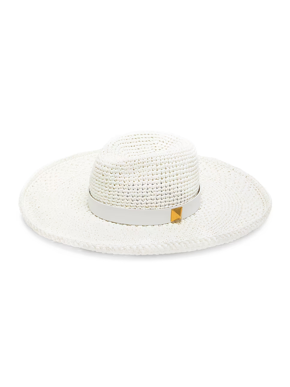 Roman Stud Woven Fedora | Saks Fifth Avenue