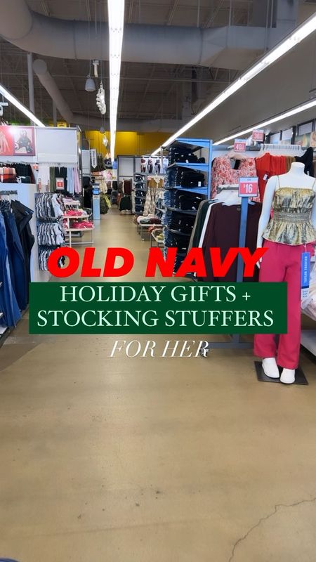 Holiday Gifting + Stocking Stuffers Ideas from Old Navy | for her 🎁🎄🎅🏼 

Follow me for more affordable gift ideas and holiday style!🎁

Linked what I could find! 

#LTKSeasonal #LTKGiftGuide #LTKHoliday