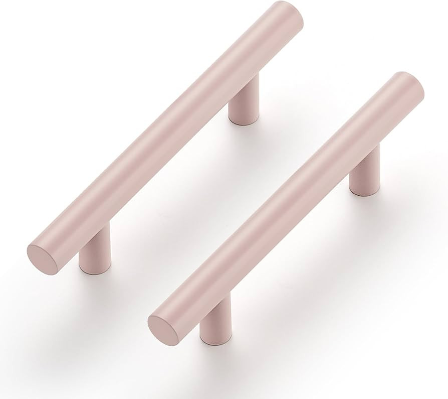 Ravinte 30 Pack | 5 Inch Cabinet Pulls Pink Stainless Steel Kitchen Drawer Pulls Cabinet Handles ... | Amazon (US)