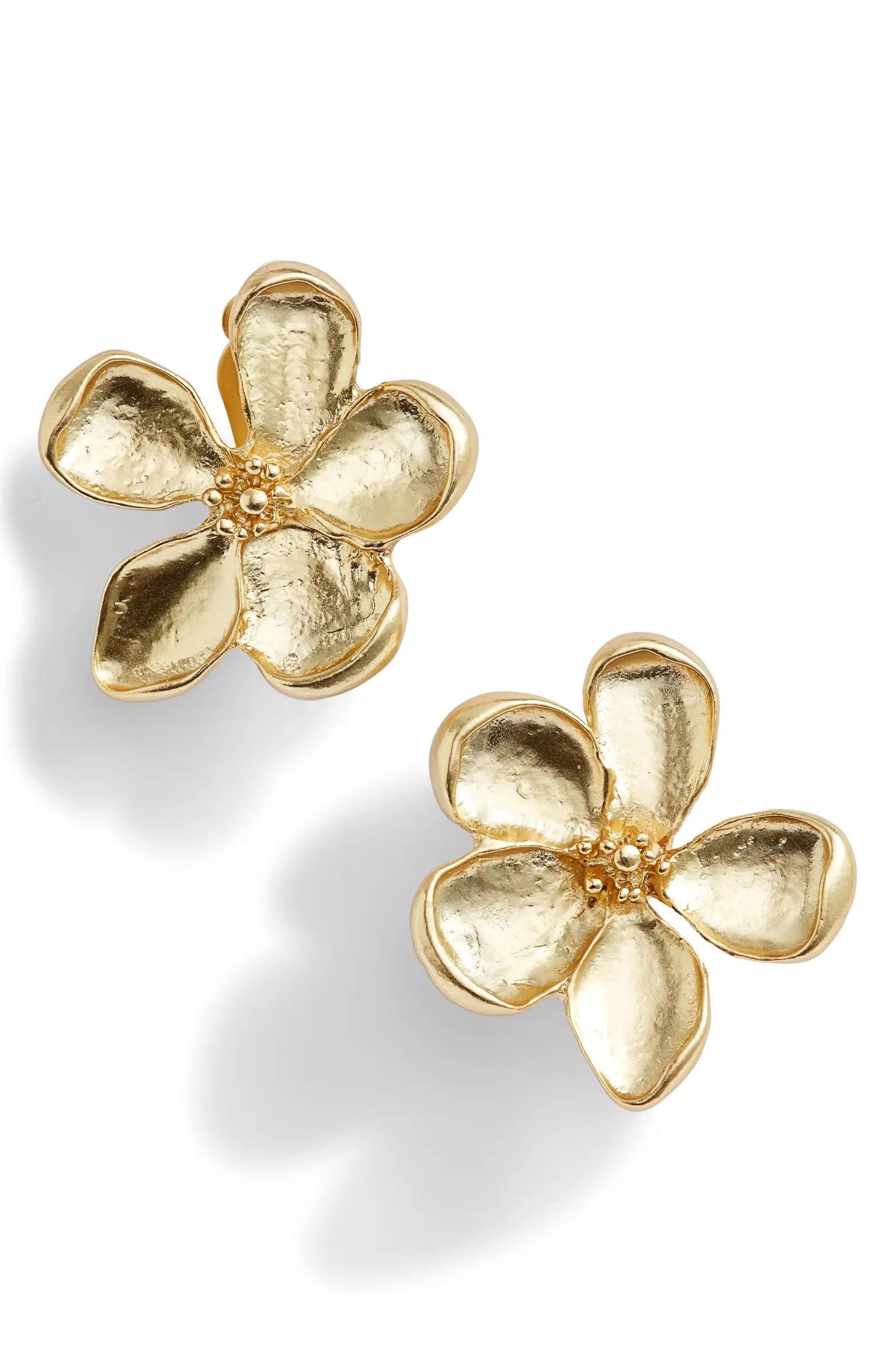 Flower Clip-On Earrings | Nordstrom